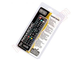 Universal remote control with NETFLIX button for TV Panasonic , in blister